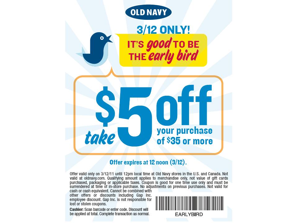 old navy printable coupons 2011. Old Navy printable
